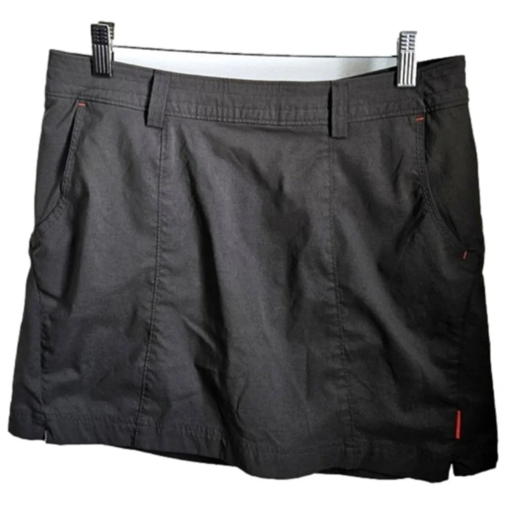 AVIA Dark Grey Athletic Golf Mini Skirt Shorts SKORT Sz Med